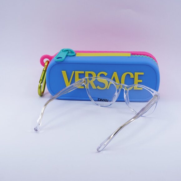 Versace Kids VK3321U 148 Cat Eye Eyeglasses 48mm - Crystal - Picture 5 of 11